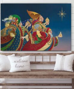 We Three Kings Canvas Wall Art