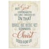 While We Were Yet Sinners Romans 58 Kjv Canvas Wall Art Prints