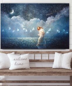 With All Thy Heart Canvas Wall Art