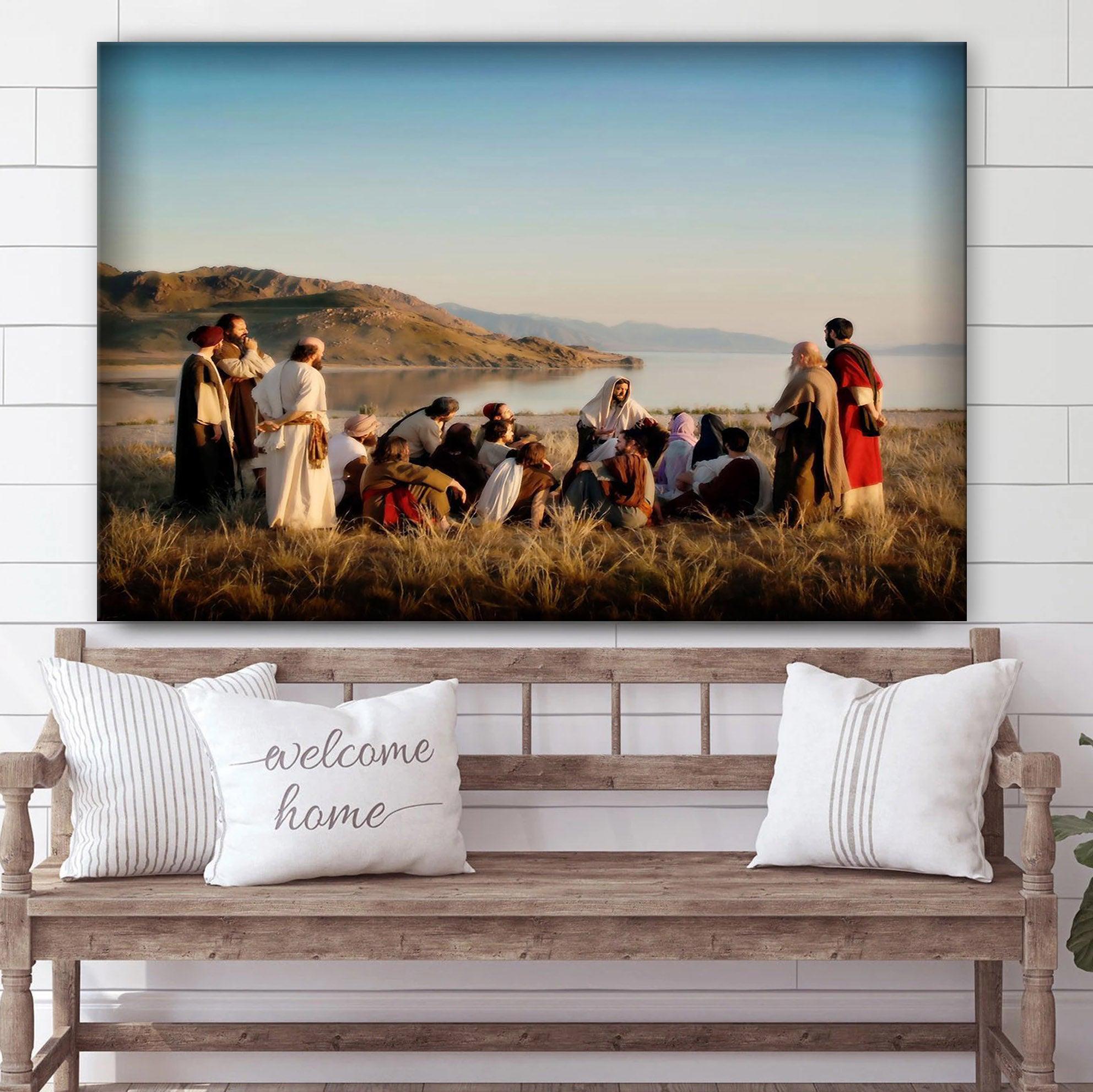 Christian Home Decor, Ye Are My Disciples Canvas Wall Art ,Christian Canvas Christian Home Decor, Ye Are My Disciples Canvas Wall Art ,Christian Canvas
