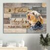 Yorkshire Terrier Lovely Butterfly Heaven I Believe There Are Angels Among Us Canvas Wall Art