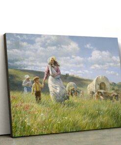 Zion In Her Heart Canvas Wall Art