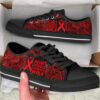 Heart Disease Shoes Awareness Walk Low Top Shoes Canvas Shoes