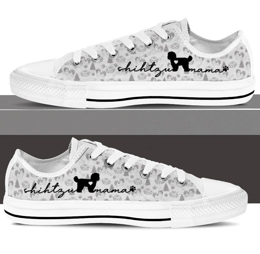 Shih Tzu Low Top Shoes Dog Walking Shoes Men Women