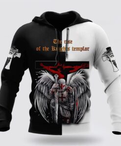 The Rise Of Knight Templar 3d Hoodies For Women Men - Christmas Gift